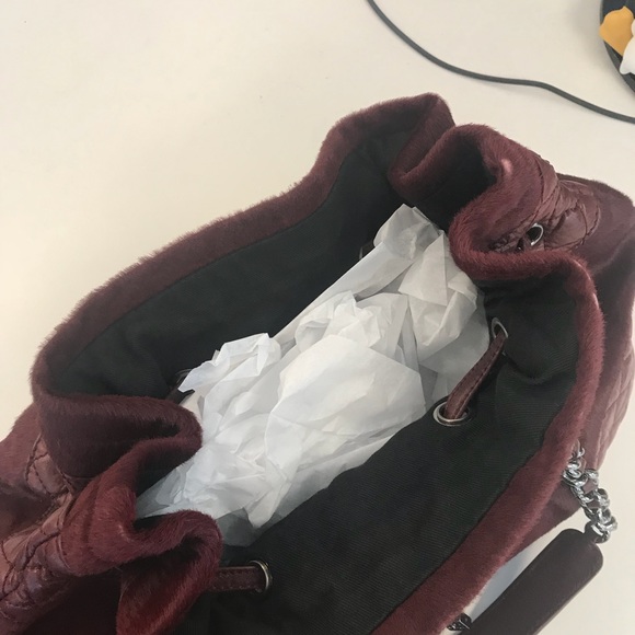 CHANEL Burgundy Ponyhair Grand Shopping Tote - Picture 4 of 8